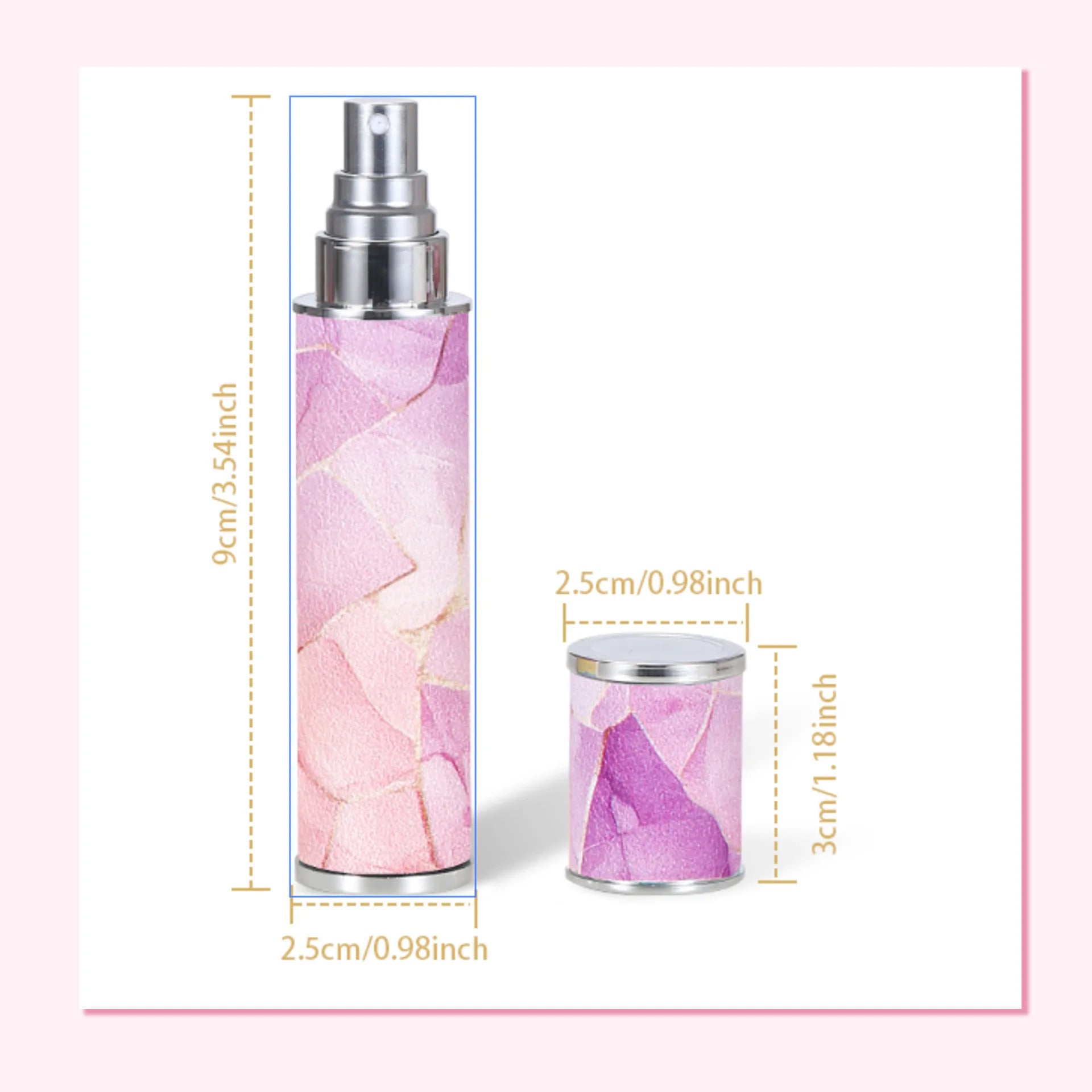 Marbella - Frasco de Perfume Recarregável 10ml